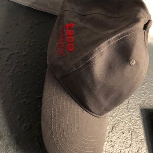 Gray Taco Johns Hat good condition. No stains or tears. Smoke free home.